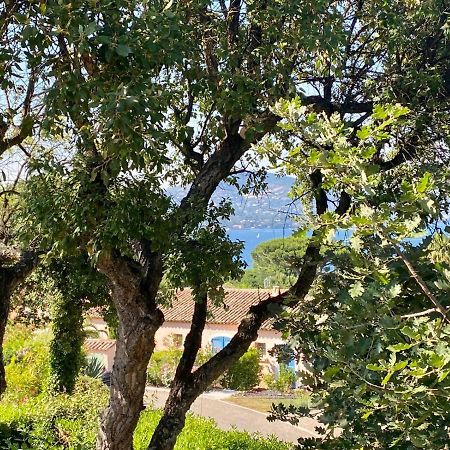 Villa Vue Mer Donnant Sur Le Golfe De St Tropez, 2 Chambres, 6 Pers, Piscine Commune Saint-Tropez Exterior photo